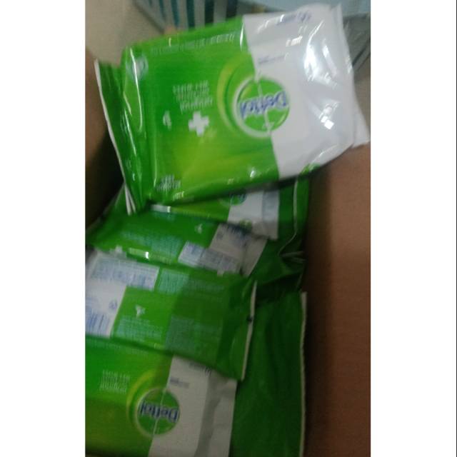 tisu basah DETTOL 50pc