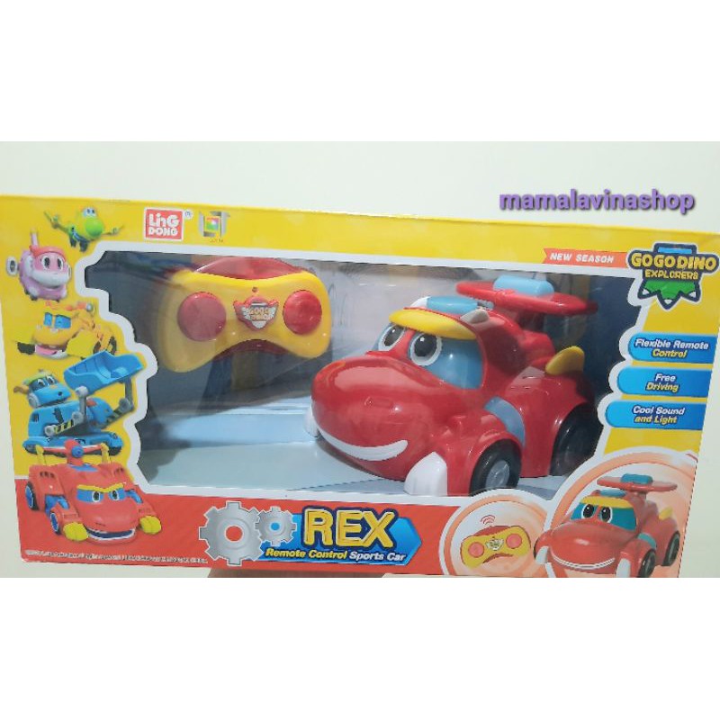 Gogo Dino Rex Mobil Remote Control Sports Car - Original Ling Dong