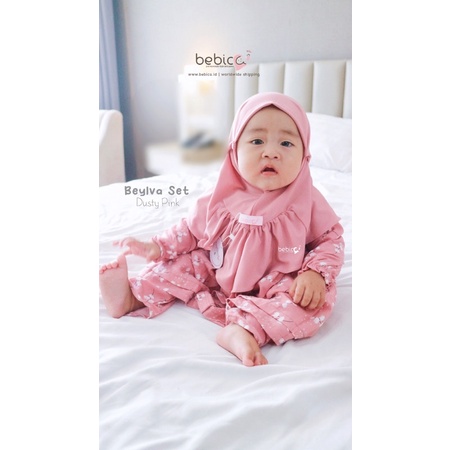 BEBICA Beylva Set Defect | One Set Anak | One Set Mom | Gamis Mom