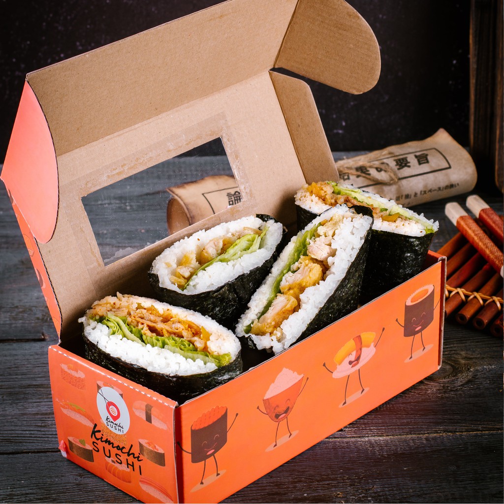 

Kimochi Onigiri Chicken Beef Teri | Sushi Platter / Sushi Gathering / Fresh Sushi