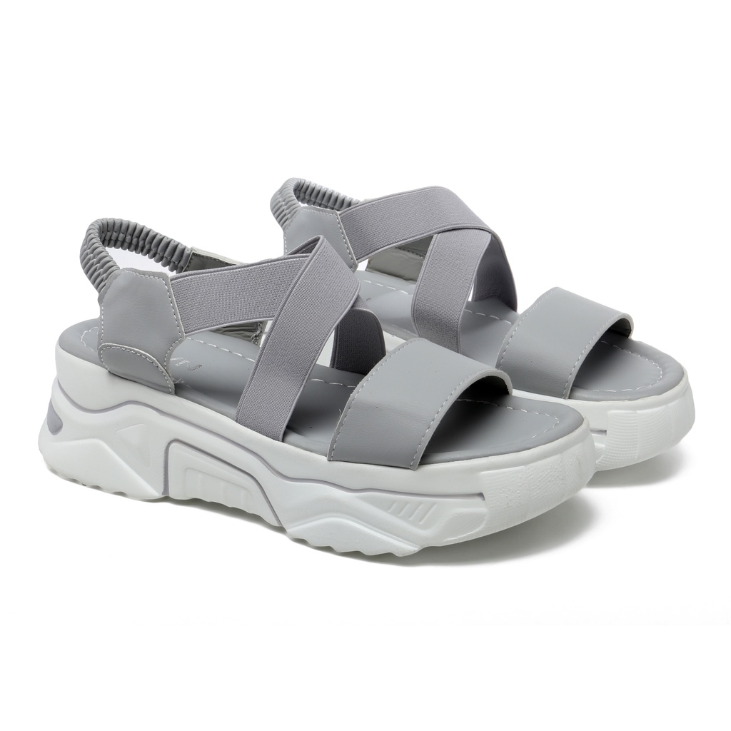 PVN Zela Sandal Tali Wanita Grey 331-2