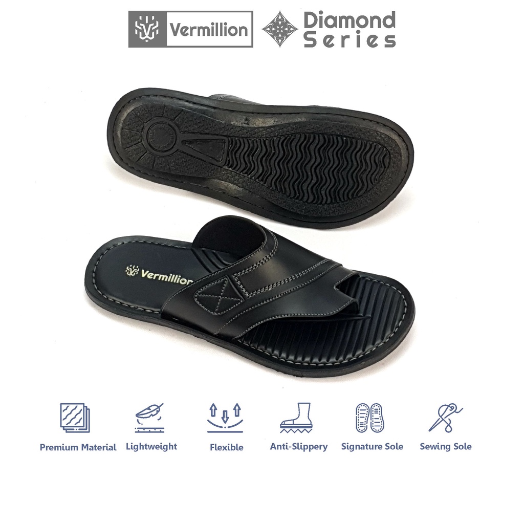 Sandal Kasual Pria Sandal Kulit Pria Slop Sandal Jepit Sandal Pria Kekinian Sandal Anti Slip Pria Sandal Pria Sandal Pria Karet Sandal Pria Casual - Barry