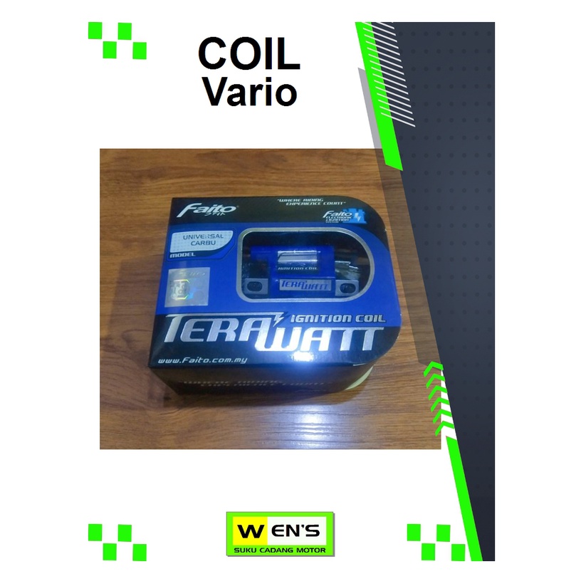 COIL VARIO BEAT SMASH SUPRA GRAND MIO JUPITER RXK F1ZR FAITO RACING TERAWAT KOIL UNIVERSAL MOTOR KAR