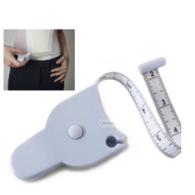 Body Tape Measure Caliper Alat Ukur Lingkar Pinggang lengan dada perut