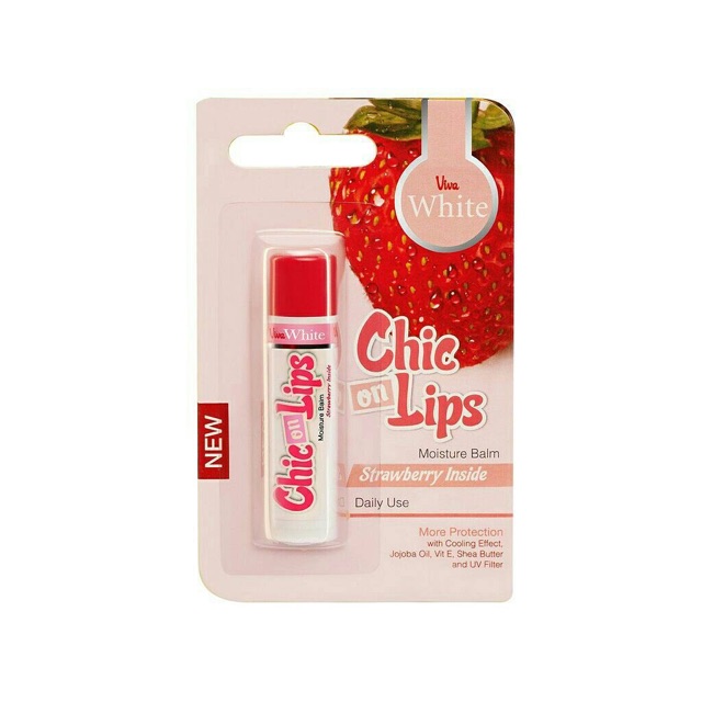 VIVA White Chic On Lips Moisture Balm