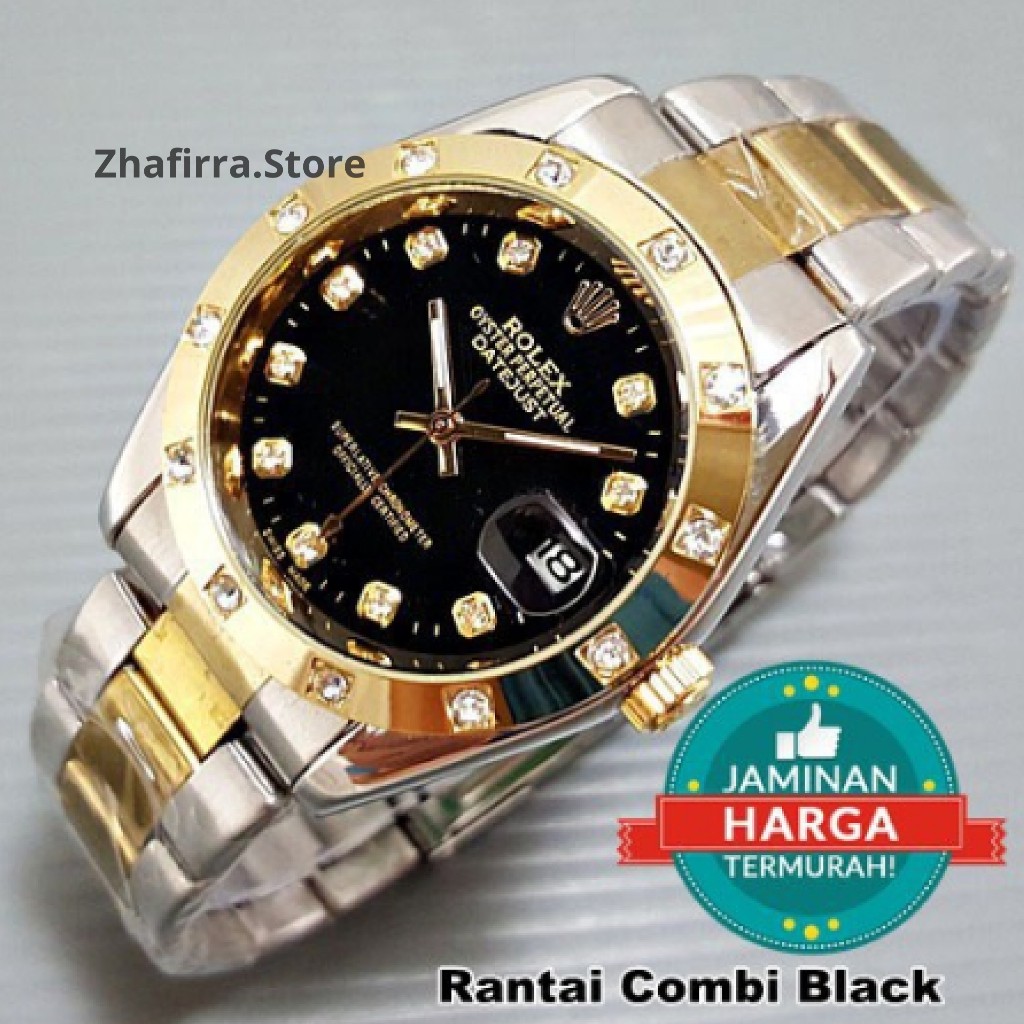 ➨ORDER✤ ֠ JAM TANGAN MURAH / ROLEX GMT AUTOMATIC RANTAI KULIT MATA MATIC TANPA BATERAI OTOMATIS ©
