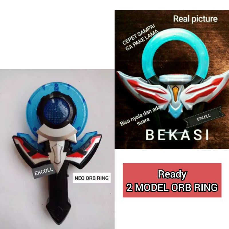 ERCOLL Ultraman Dx ORB RING changer mainan konfigurasi dan figure