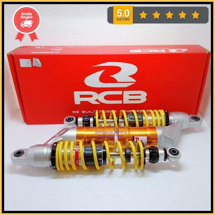 Shock Breaker Belakang Rcb Sb2 Series Honda Bebek / Tiger / Rx King - Merah Ready789