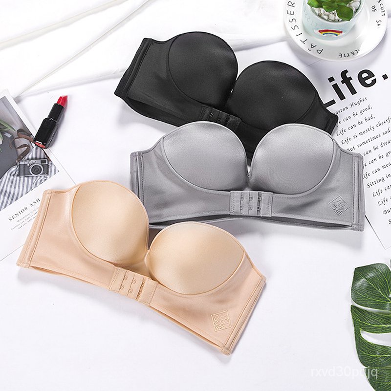 Seamless Bras for Women Sexy Underwear 1/2 Cup Bralette Push Up
