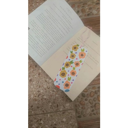 

book mark costum/bisa random handmade+freesticker