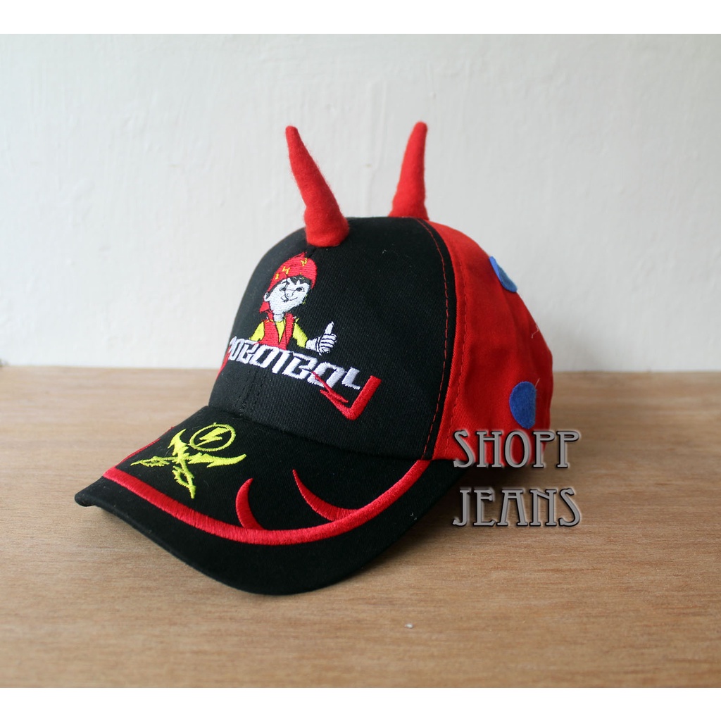 DIERSI STORE TOPI BOBOIBOY ANAK TERBARU/TOPI BOBOIBOY MODEL TANDUK/TOPI BASEBALL BOBOIBOY