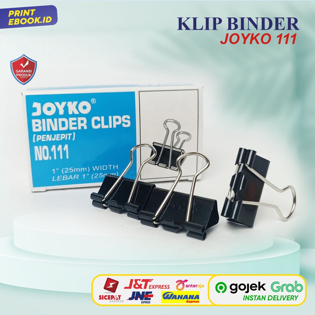 

[TERLARIS] BINDER CLIP 111 / KLIP PENJEPIT KERTAS