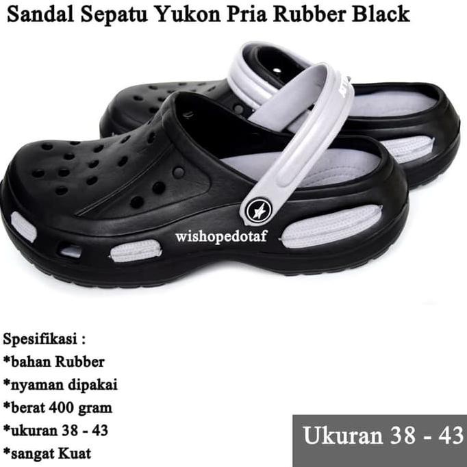 crocs yukon sport black