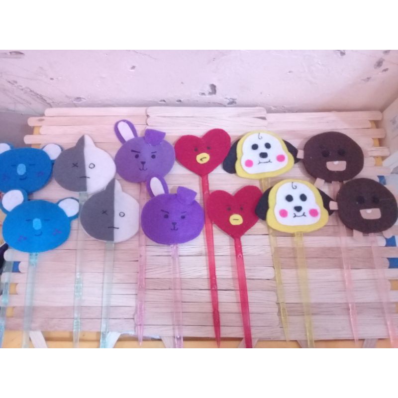 Tuding ngaji flanel seri BTS