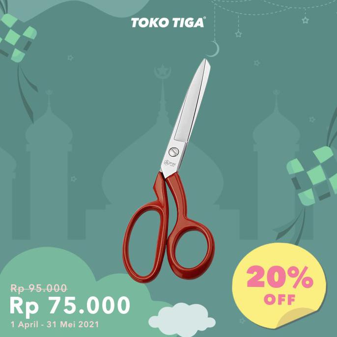 

Silahkan Order] Gunting Potong Bahan Kain Tailor Brazil Quality 12" Inch (Pin-1124)
