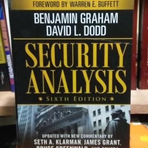 Security Analysis By Benjamin Graham