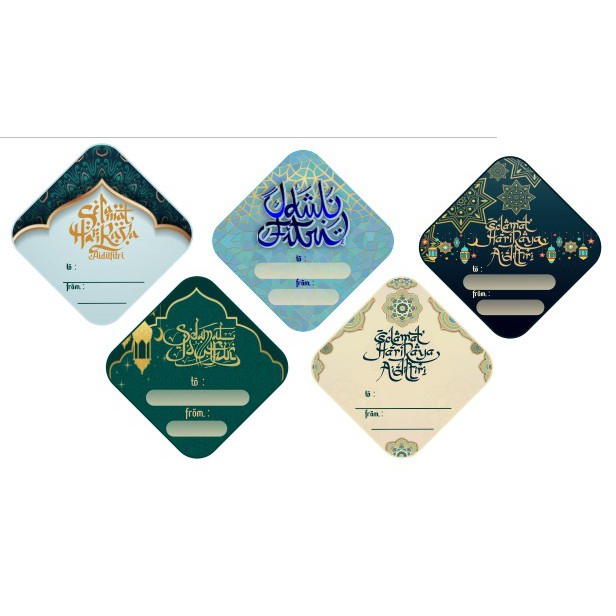 

STICKER LEBARAN ada TO _ FROM _