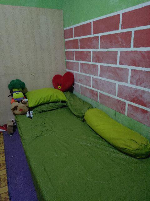 Promo Sprei Polos Jacquard Kendra Ukuran Kasur 90x200 Tinggi 20 25cm Murah Berkualitas