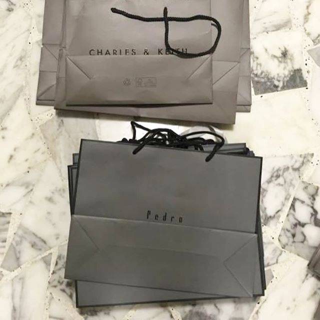 paper bag charles and keith original