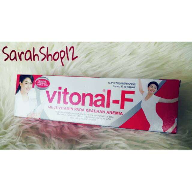 Vitonal-F box dan blister