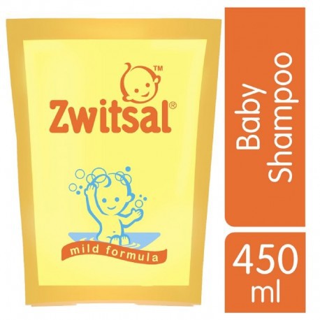 Zwitsal BABY SHAMPOO CLASSIC ALOE VERA KEMIRI SELEDRI 100ml 200ml 300ml 450ml Refill Shampoo Bayi