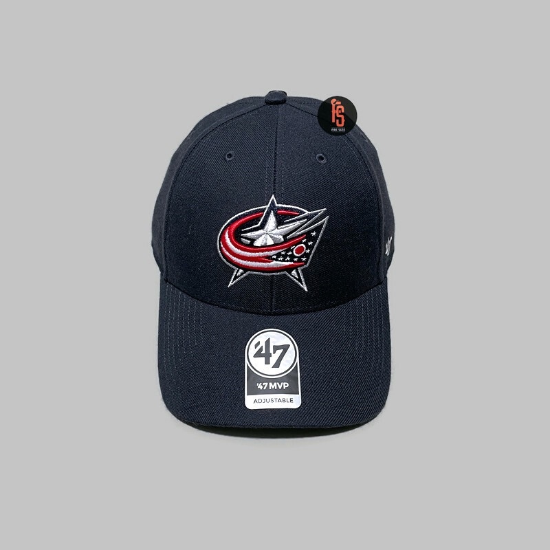 TOPI ORIGINAL 47 MVP COLUMBUS BLUE JACKETS NAVY