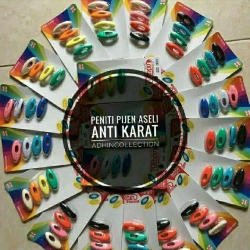 peniti piejen pigeon anti karat original