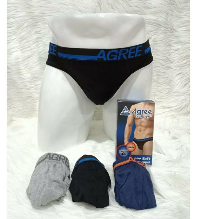 celana dalam pria agree sport 2325