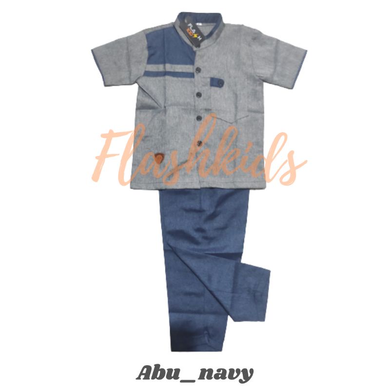 Flashkids Baju Koko Anak Laki  4-12 Tahun