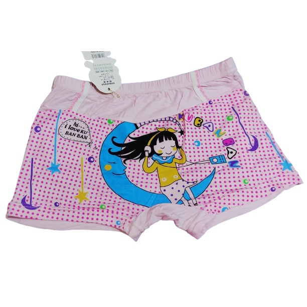 CD Boxer Anak Perempuan Celana Dalam Hot Pans Anak Cewek Bahan Katun Soft Kualitas Super Premium