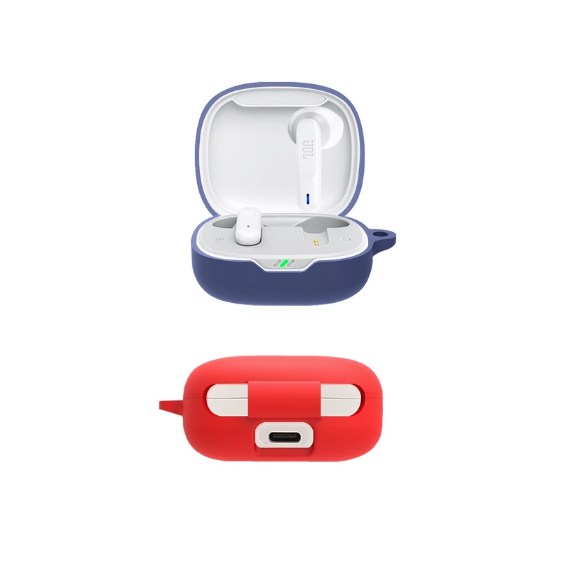 Soft case Silikon Warna Permen Cover Proteksi headset wireless Bluetooth JBL W300 TWS
