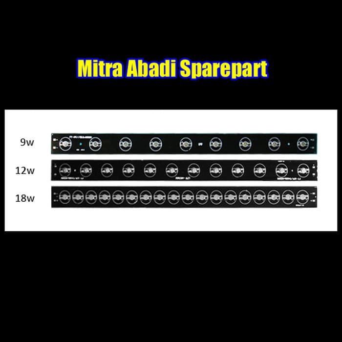 Jual Long PCB LED Aluminium HPL 9W 9 Watt 34x460mm ZZ1122 Murah