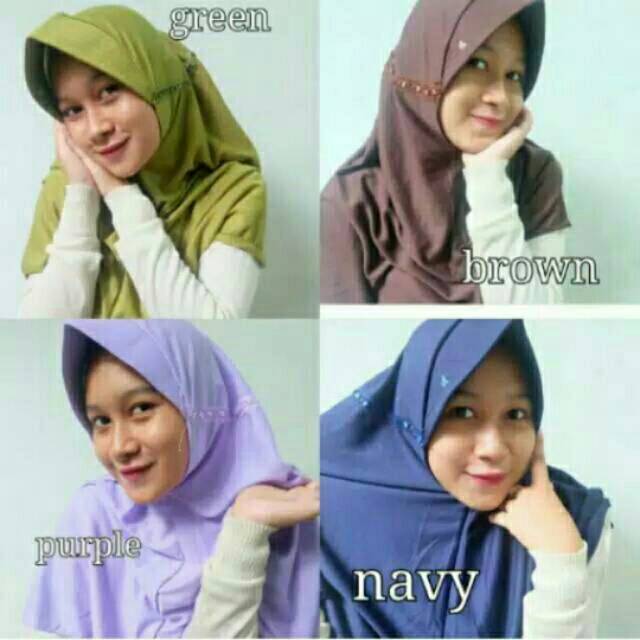 GrosirJILBAB INSTAN ROBANI SERUT BELAKANG