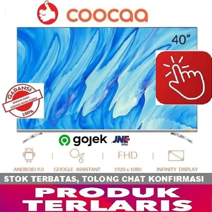 COOCAA LED TV 40inch ANDROID SMART TV - WIFI - 40S5G - garansi RESMI