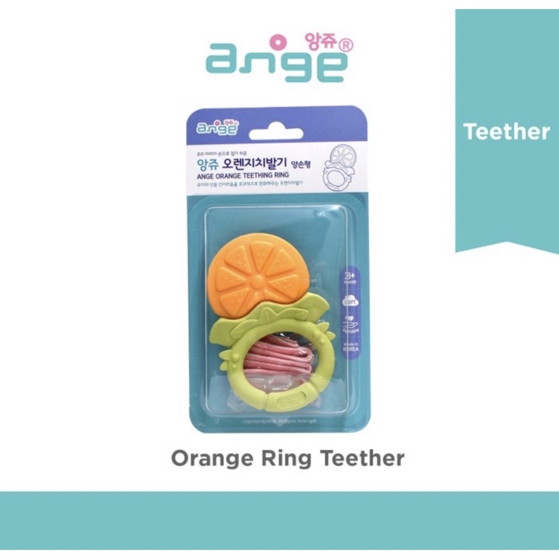 ANGE Fruit Ring Teether - Gigitan Bayi