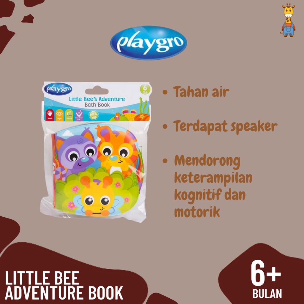 Playgro Little Bee Adventure Book