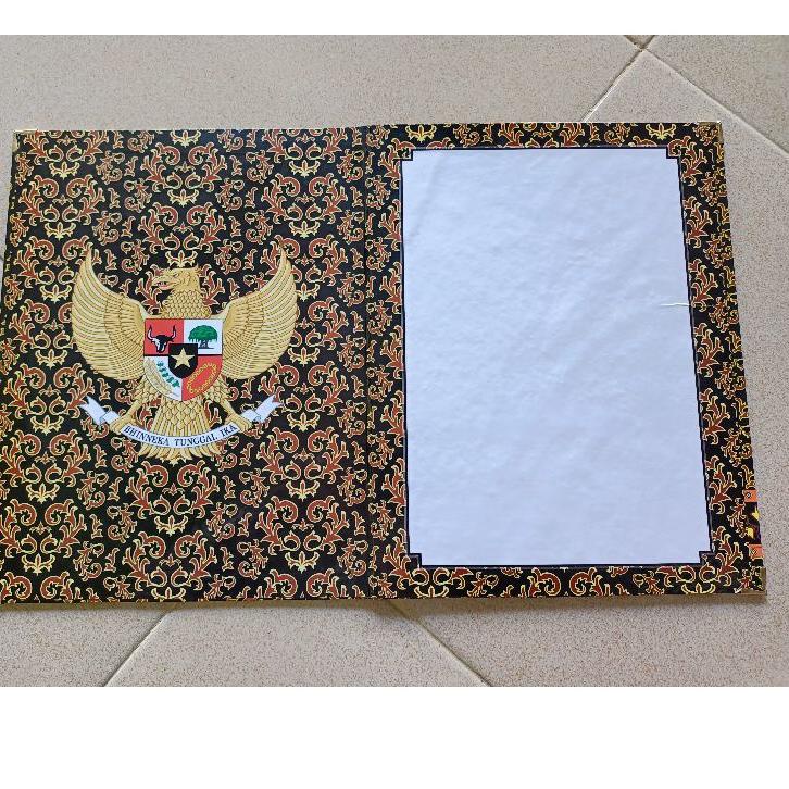 

[PRODUK REI0N] Map Upacara - Naskah Upacara ( Map upacara batik ) 1 set isi 5 lengkap WEI