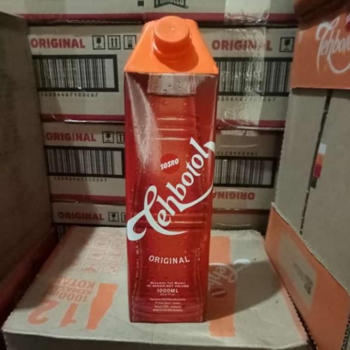 

[COD] Teh botol sosro 1 liter dus teh botol kotak karton (isi 12) [COD]