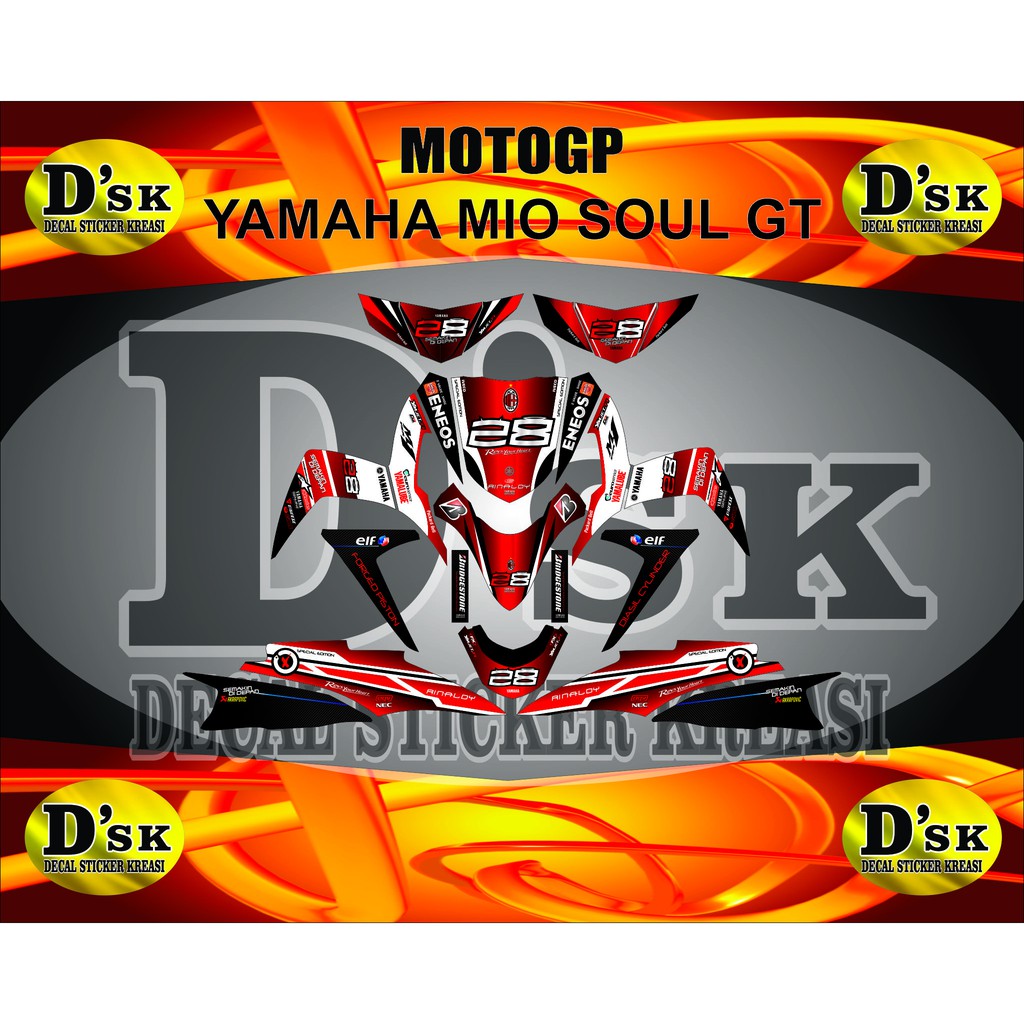 stiker soul gt decal soul gt stiker mio soul gt decal mio soul gt stiker soul gt 115