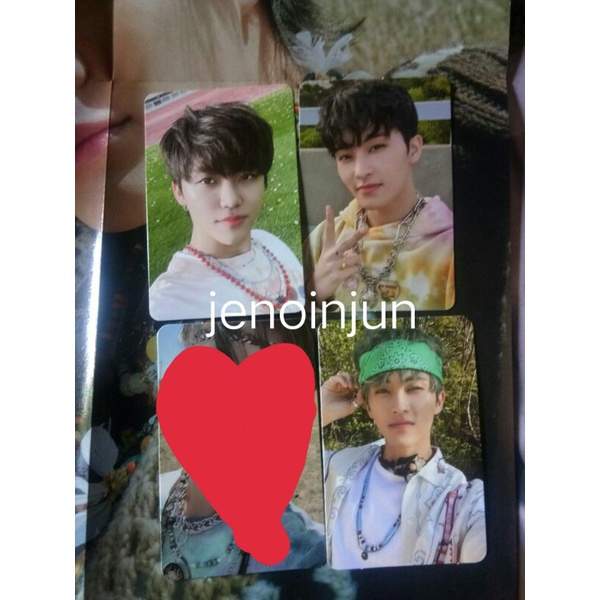 wtt jaemin mark hello future pc to jeno photocard pc