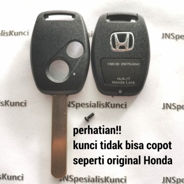 Stock Terbatas casing kunci Honda Jazz#Brio#Mobilio#CRV#Accord#City  JN Spesialis global