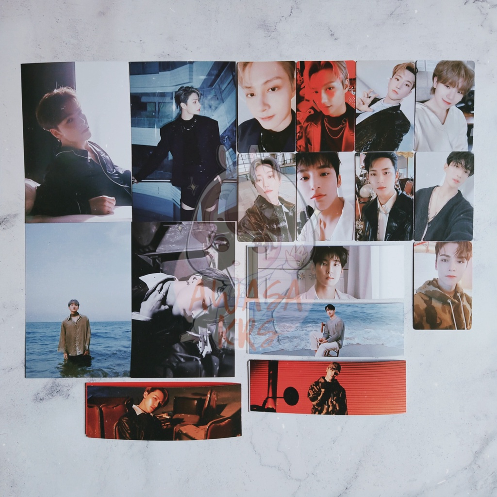 (READY) SEVENTEEN - ATTACCA PHOTOCARD POSTCARD FOLDING CARD