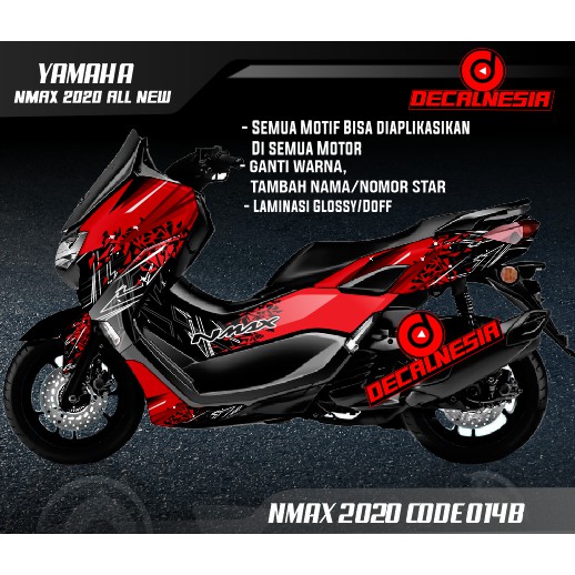 Jual Decal Stiker Motor Yamaha Sticker Nmax New 2020 2021 2022 facelift