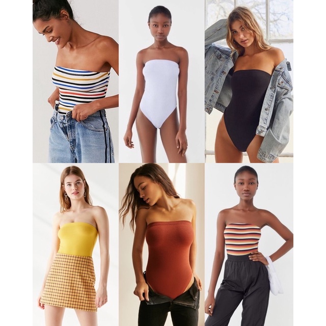 Urban Outfitters MJ Bodysuit Ribbed