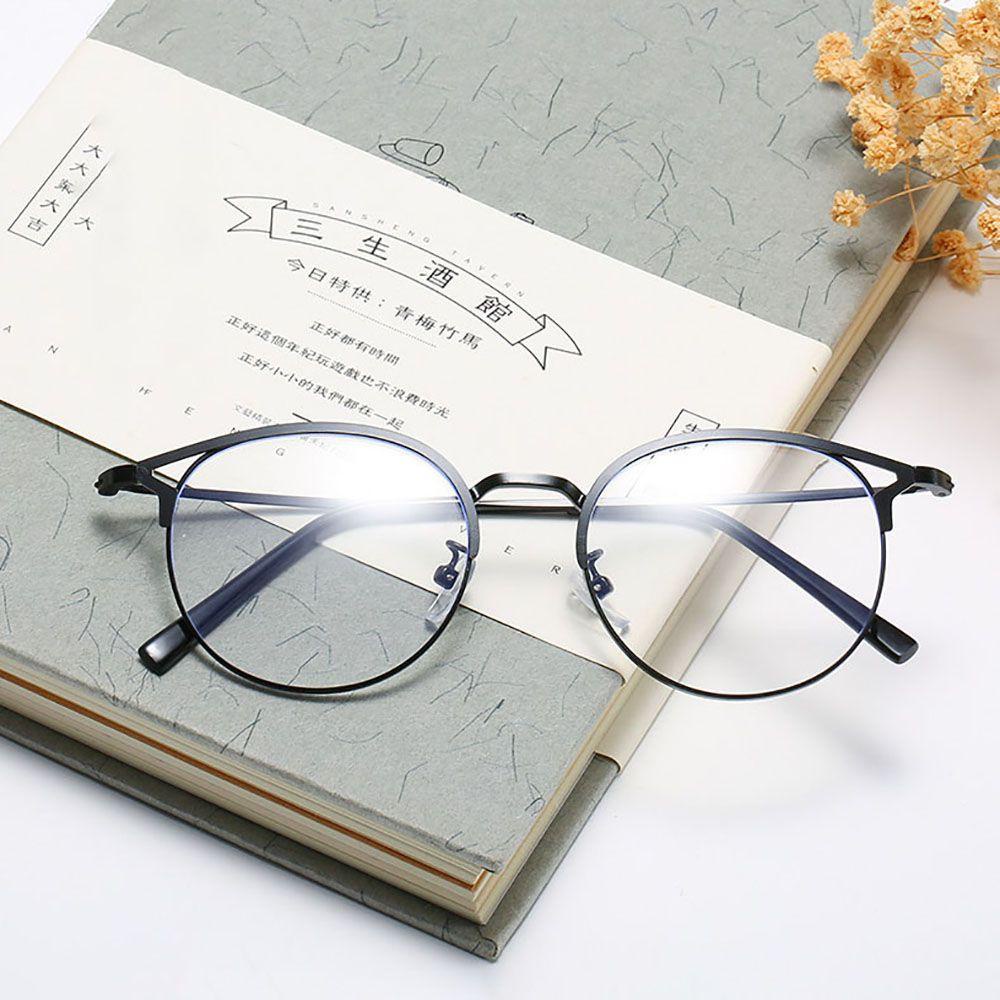 Mxbeauty Cat Eye Spectacles Kacamata Baca Fashion Wanita Anti Blue Light Pria Eyeglasses Optical Glasses