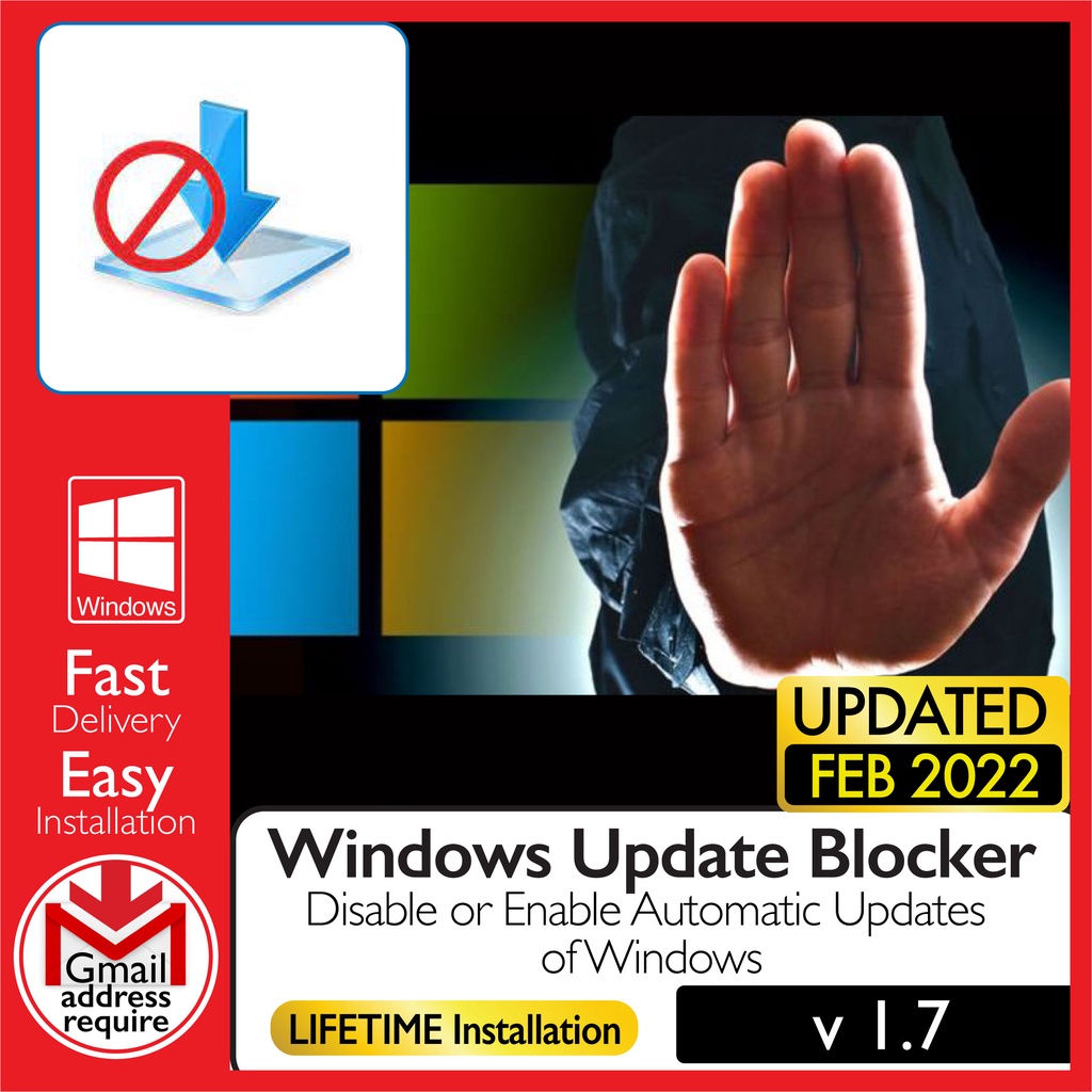 

Wndws Updt Blckr 1.7 - Dsbl r Enbl Atmtc Updts f Wndws [WINDOWS x64] - Dgtl Dwnld