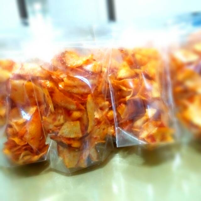 

Keripik singkong pedas