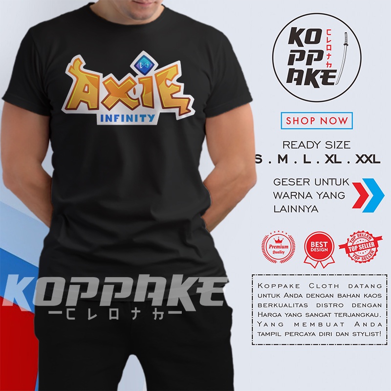 Kaos Game Axie Infinity NFT Fullprint Baju Distro