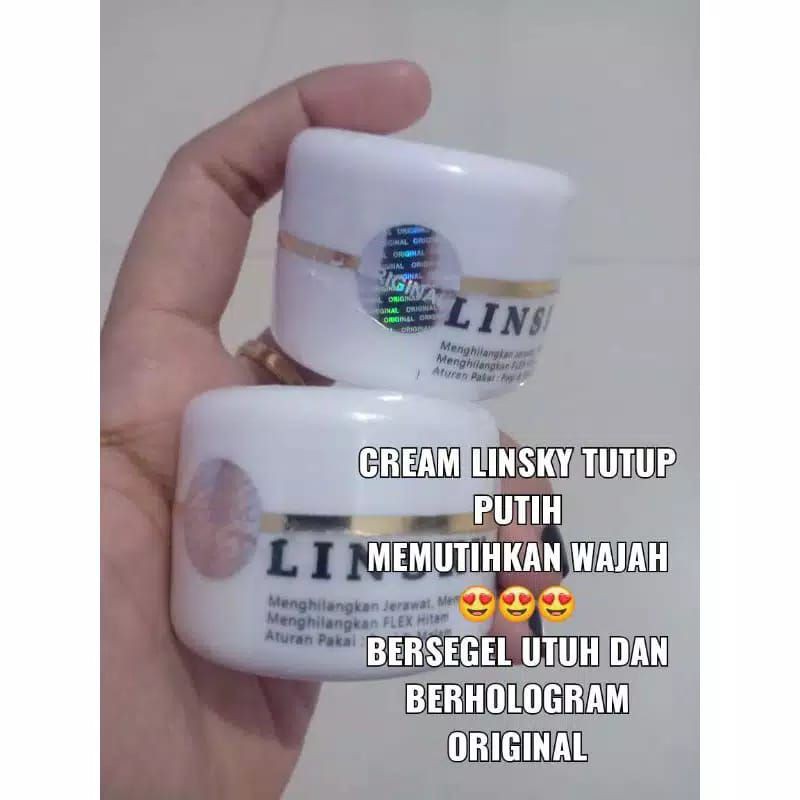 SEPAKET LINSKY PUTIH ORIGINAL 100% BERSEGEL