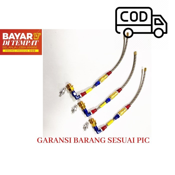 COD 016 Tutup Oli GARDAN Selang Serat - SILVER